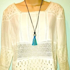 Stylish Tassel Fringe Necklace